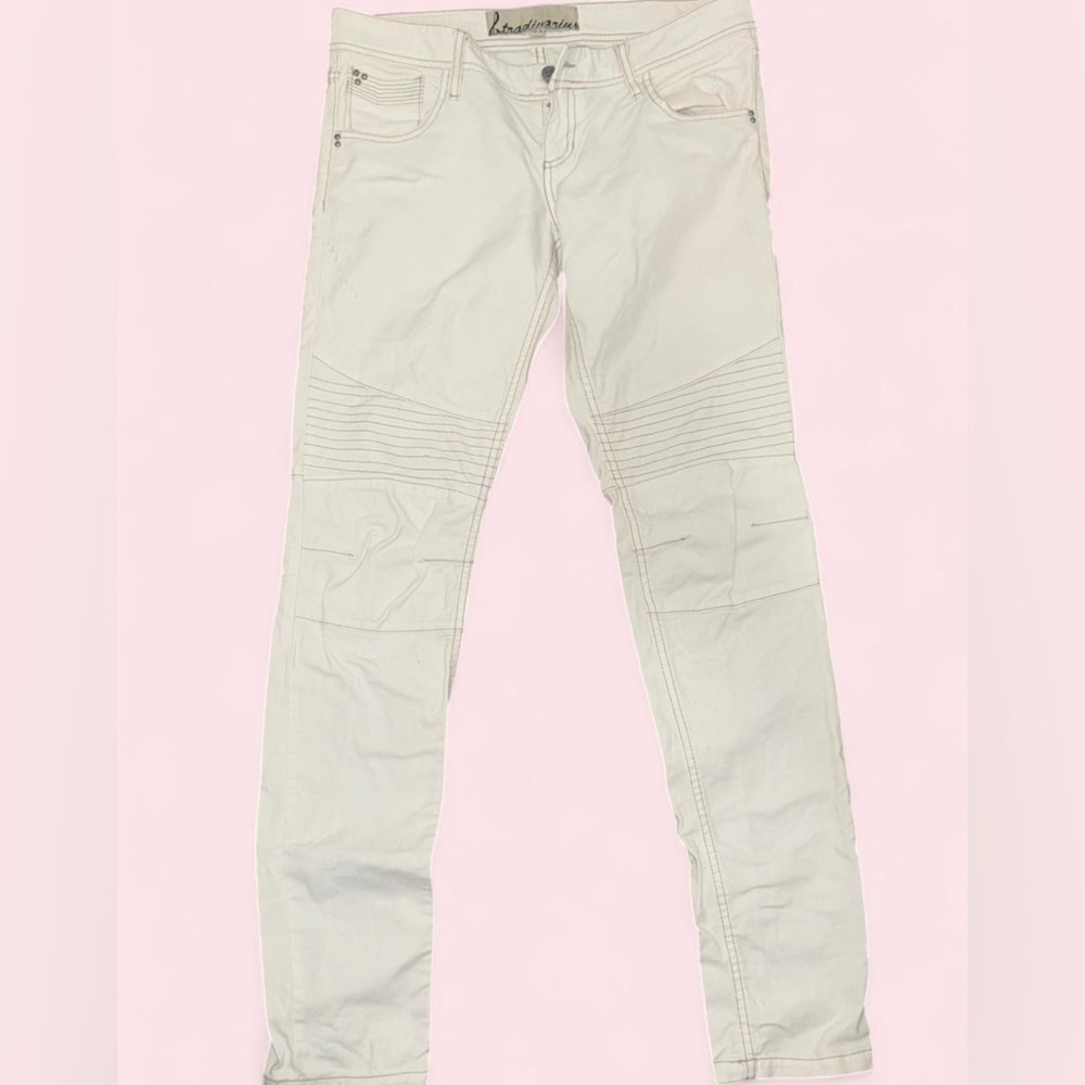 Women's Cream Jeans